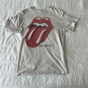Brandy Melville Rolling Stones distressed T-shirt